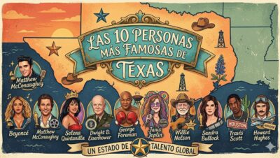 10 figuras más influyentes y famosas nacidas o criadas en Texas