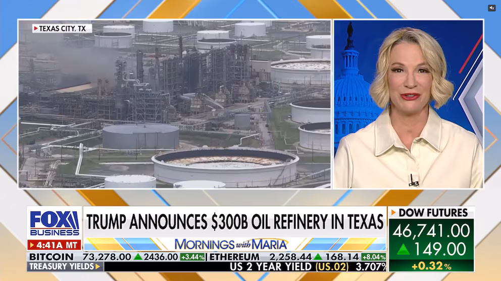 Estados Unidos frente a China en el suministro de minerales de tierras raras (Captura Fox News)