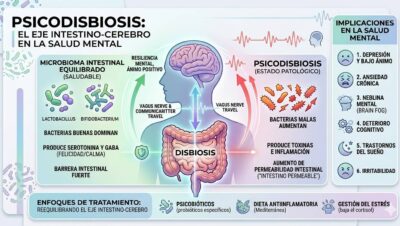 Psychodysbiosis: la conexión entre intestino y cerebro, Psicodisbiosis: la conexión entre cerebro e intestino que está redefiniendo la salud mental